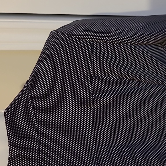 LAURA navy and white jean-style jacket/blazer, long sleeve, size 8 - Picture 7 of 8